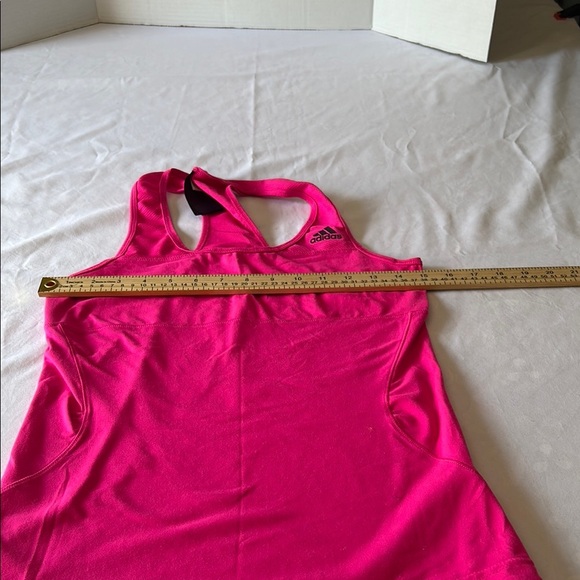 Adidas Pink Sleeveless Tank Top for Active Wear - Picture 2 of 5